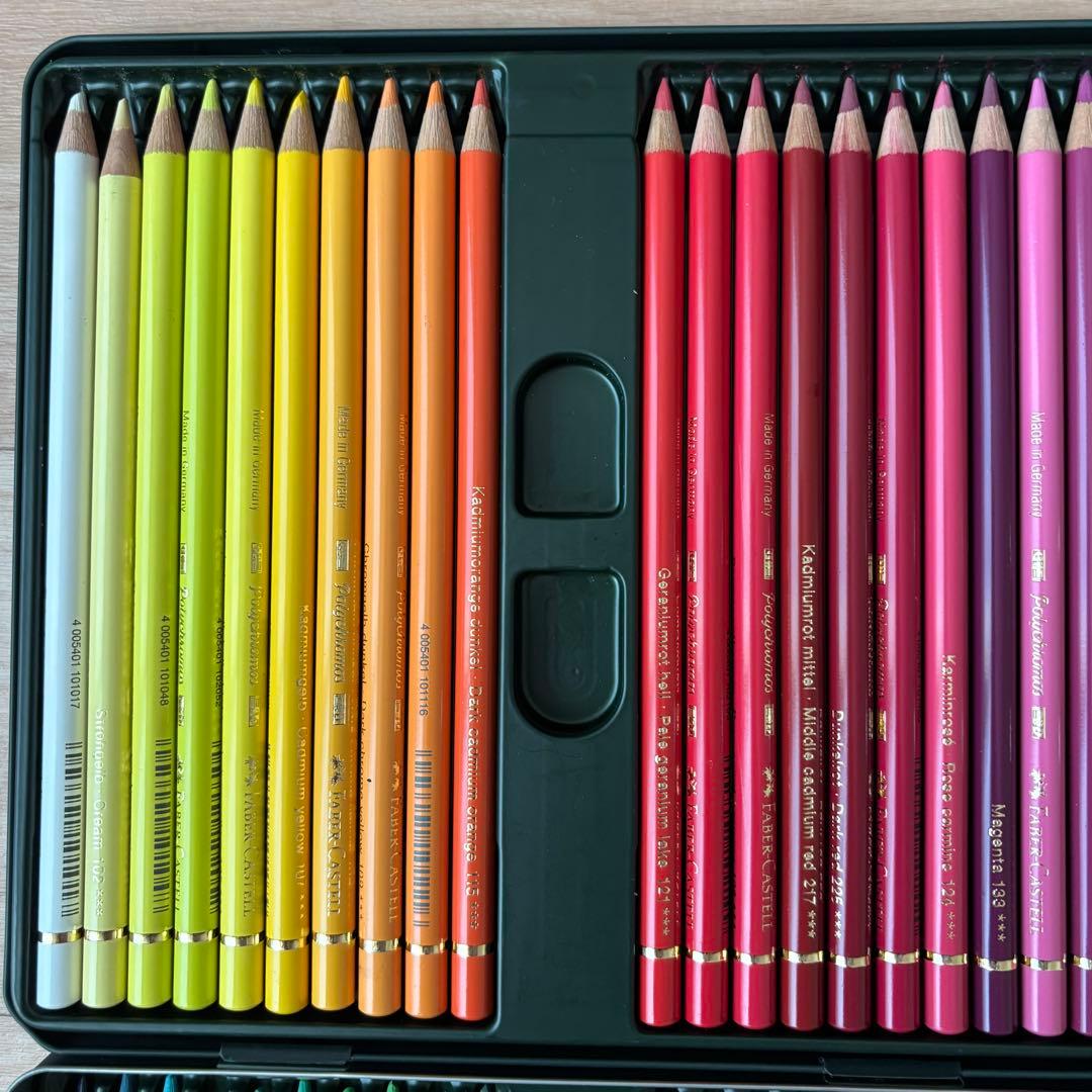 Faber-Castell Polychromos 60色セット 油性色鉛筆
