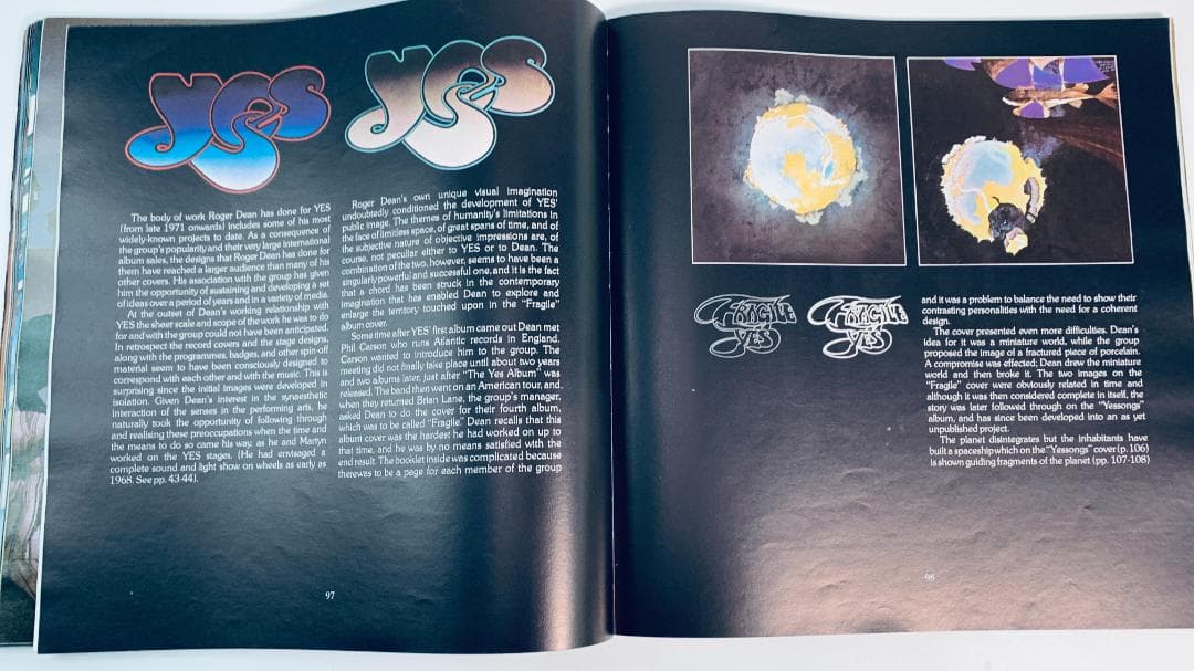 「Views」ロジャー・ディーン作品集◆超レア1975年！