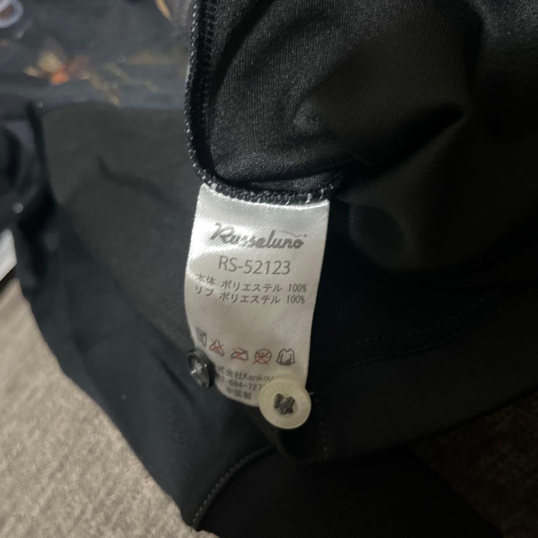 Russeluno【ラッセルノ】ロングスリーブポロシャツ アートプリント