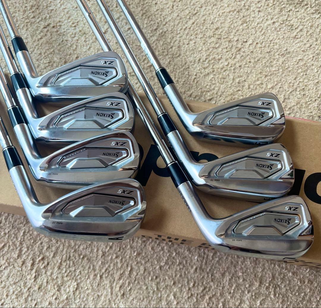 スリクソン　zx5 マーク2 アイアン　5〜P.A ウェッジ　9本セット