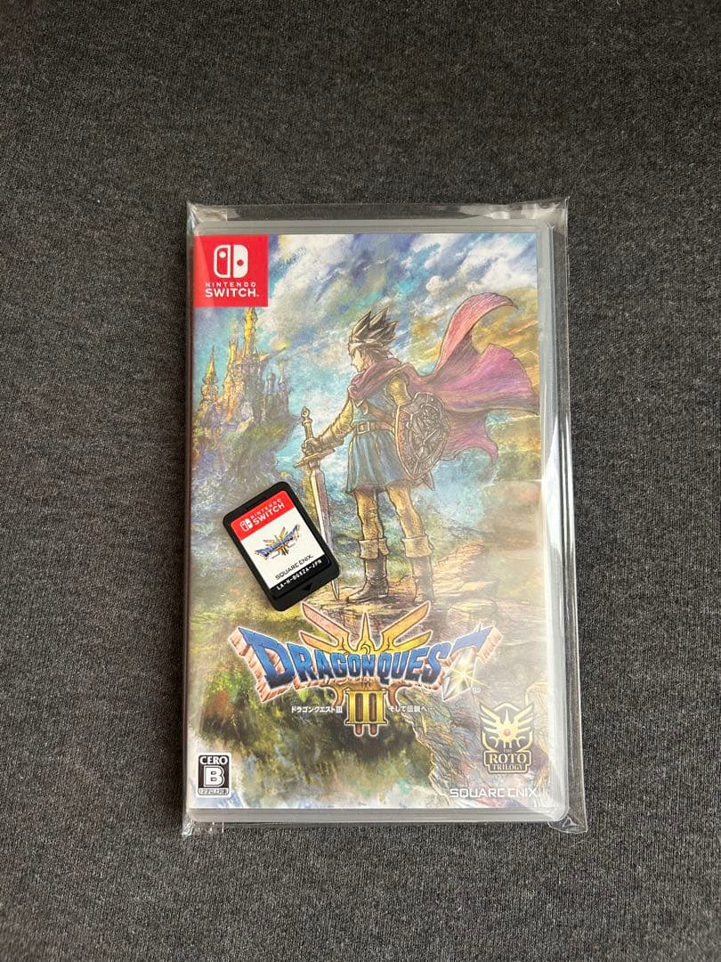 新品同様!2本セットドラクエ1 2.ドラクエ3 switch スイッチ