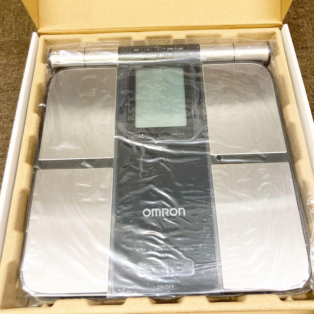 【未使用品】オムロン 体重体組成計 Karada Scan KRD-703T