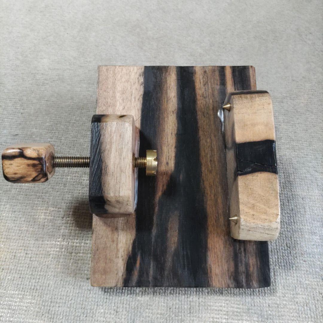 黒柿　へらお膳　左用