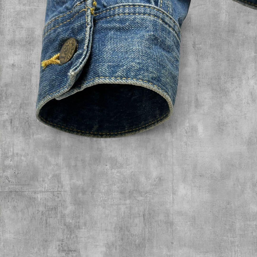 Lee RIDERS 101Jタイプ デニムジャケット 短丈 M Gジャン