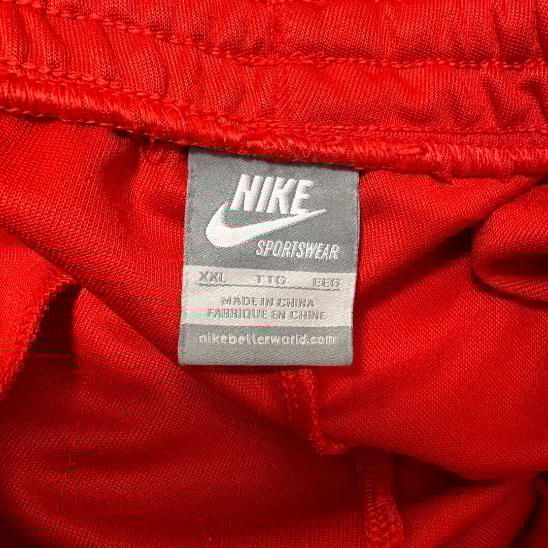 NIKE ナイキ　ジャージ　レッド　極美品　ワンポイント　2XL