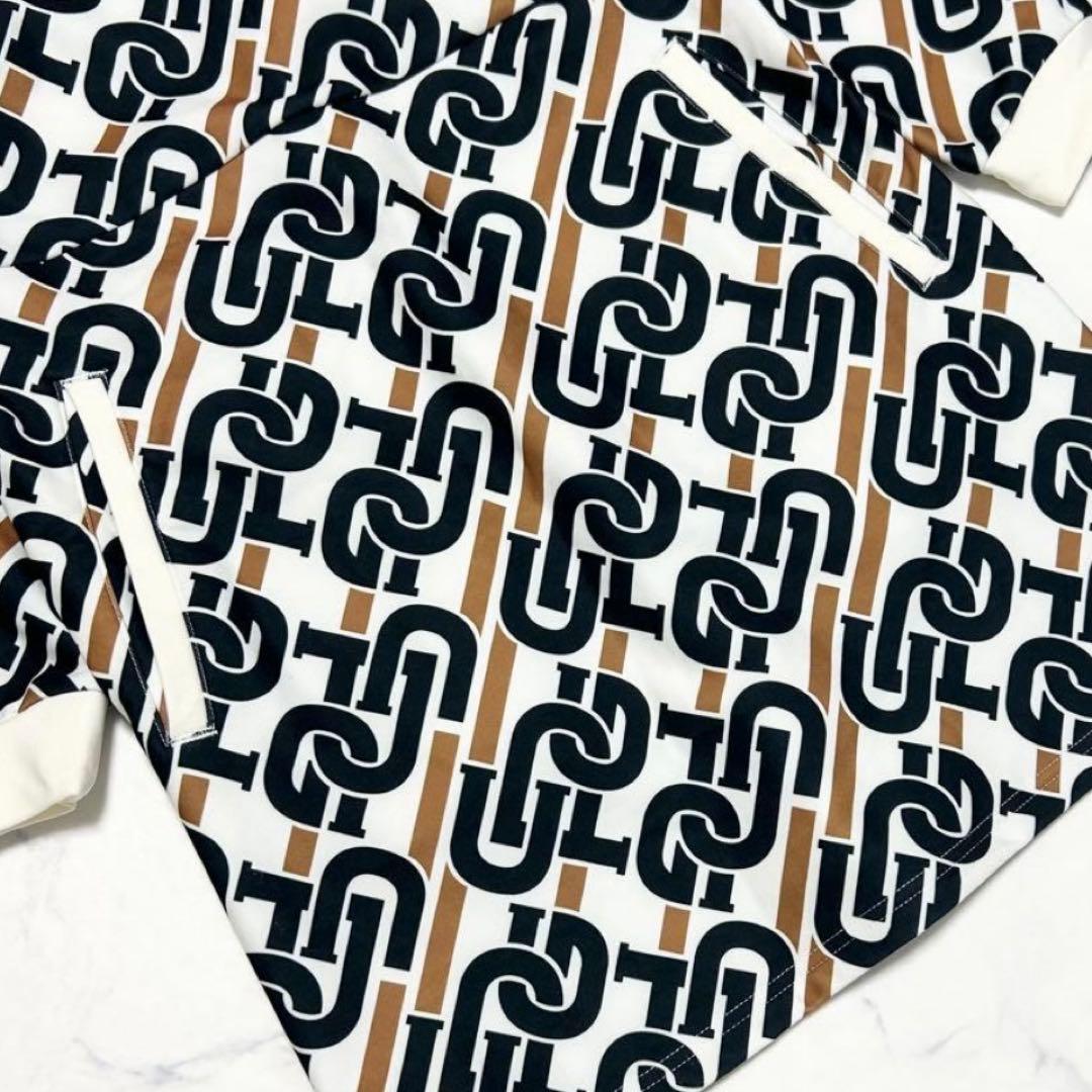 週末セール　CPG GOLF ロゴグラフィカルワンピース L