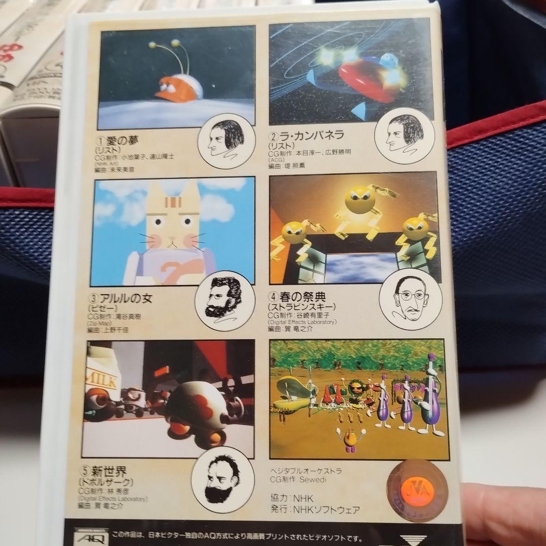 VHS　NHK　音楽ファンタジーゆめ　第8巻　中古