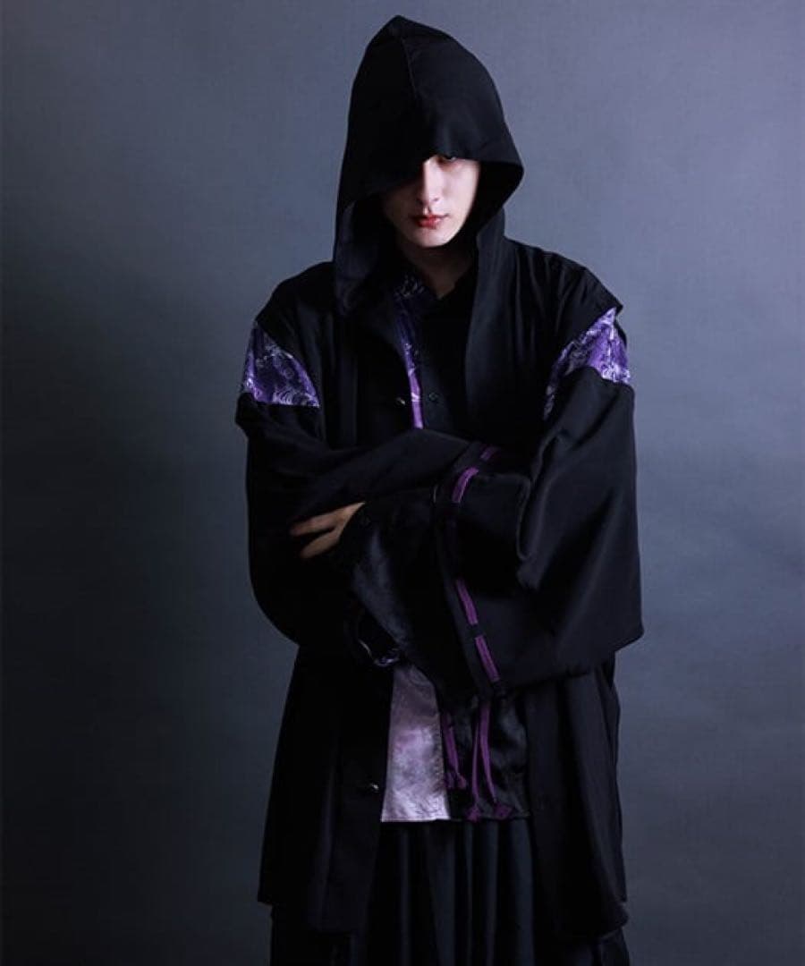 axes femme　AXES-X 光源氏フード付羽織　陰陽師　コスプレ