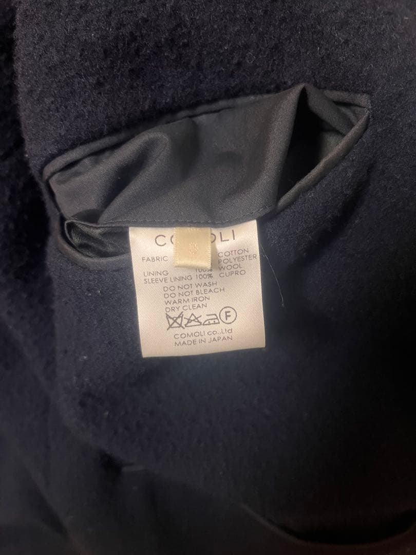 COMOLI マッキノウコート　aw 希少サイズ3