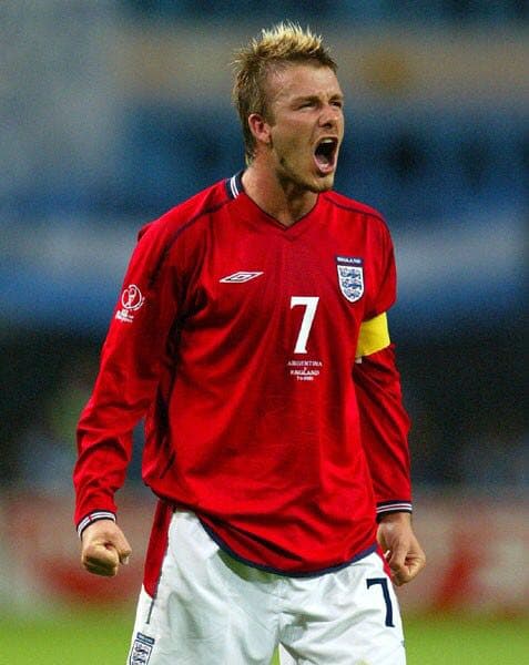 デイビッド ベッカム ユニフォーム（イングランド赤）