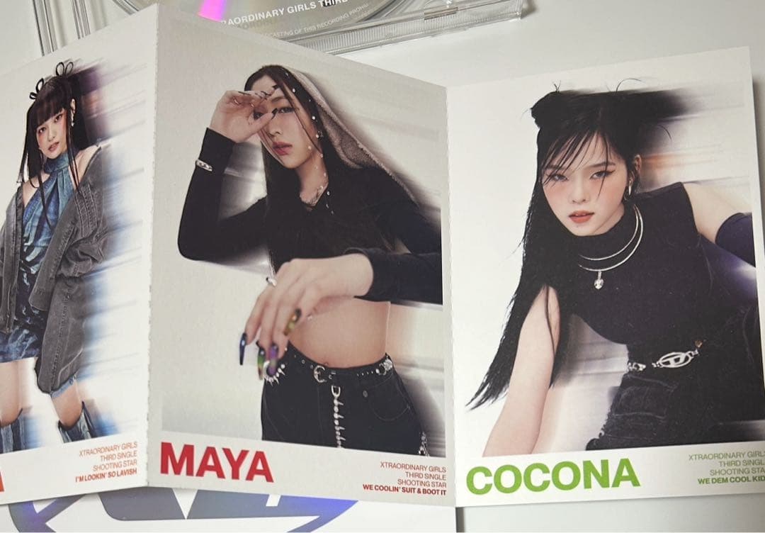 xg shooting star CD BOX トレカ無し