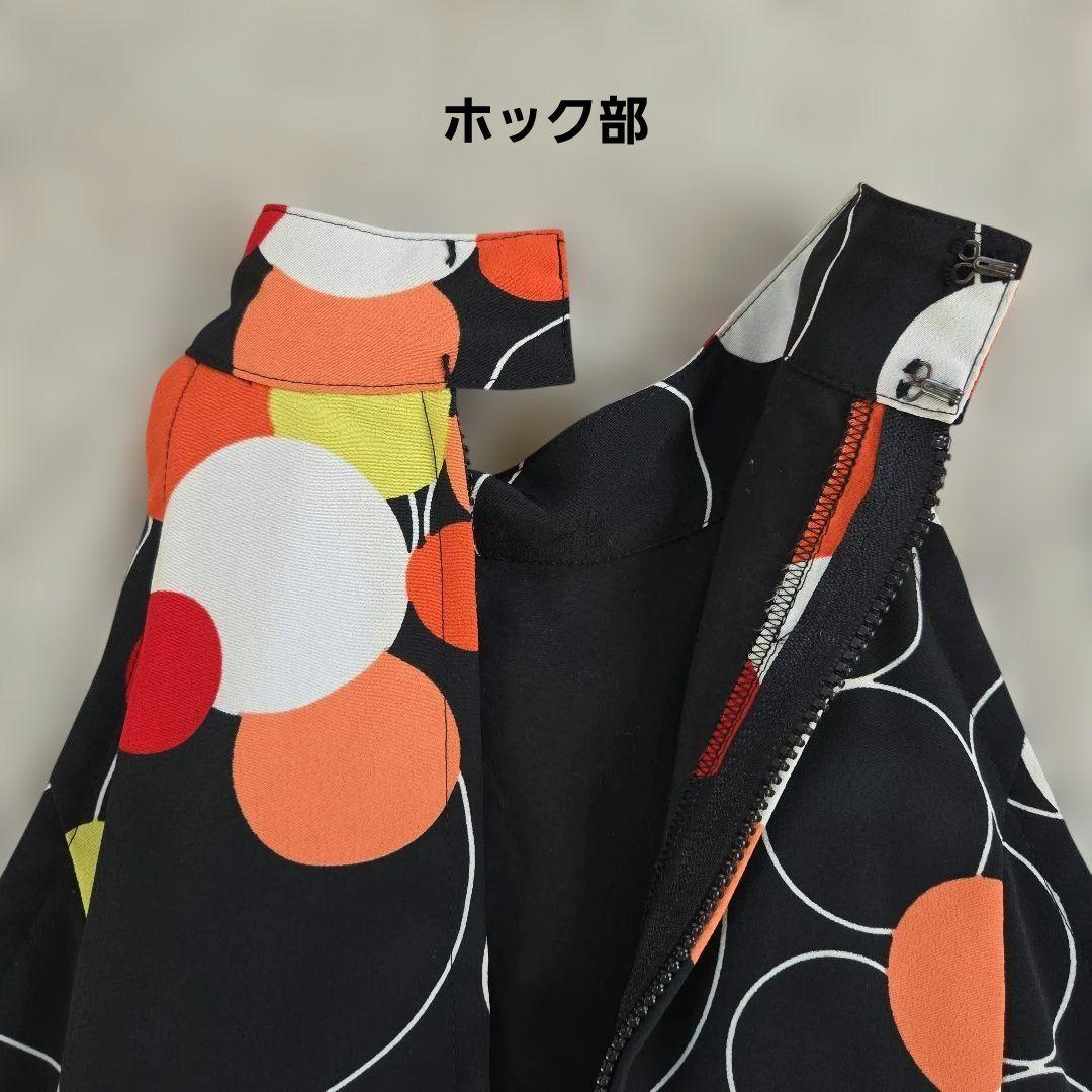 フラメンコ衣装ドレス ドット柄