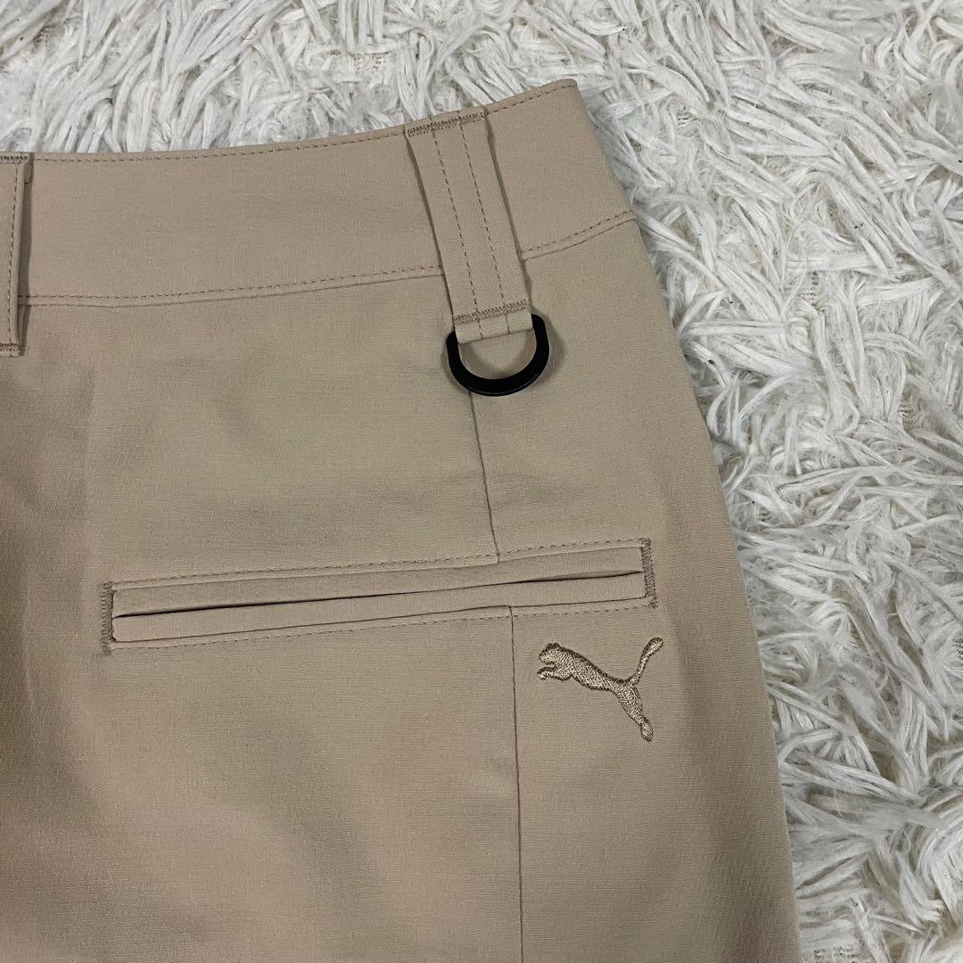 PUMA GOLF プーマゴルフ レディース Pロゴ セットアップ ベージュ