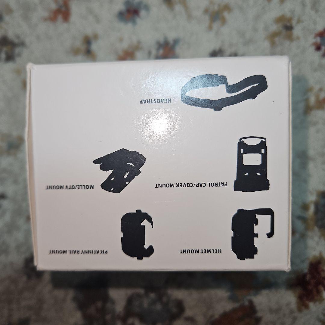 Energizer ヘッドライト 5マウント付き