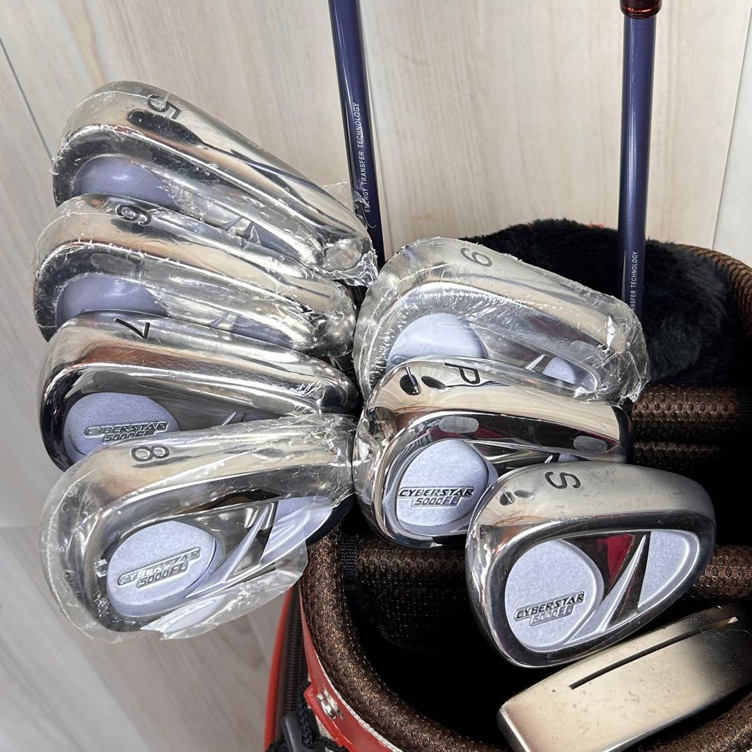 【レディース右】ヨネックス CYBERSTAR 5000FL クラブセット美品！