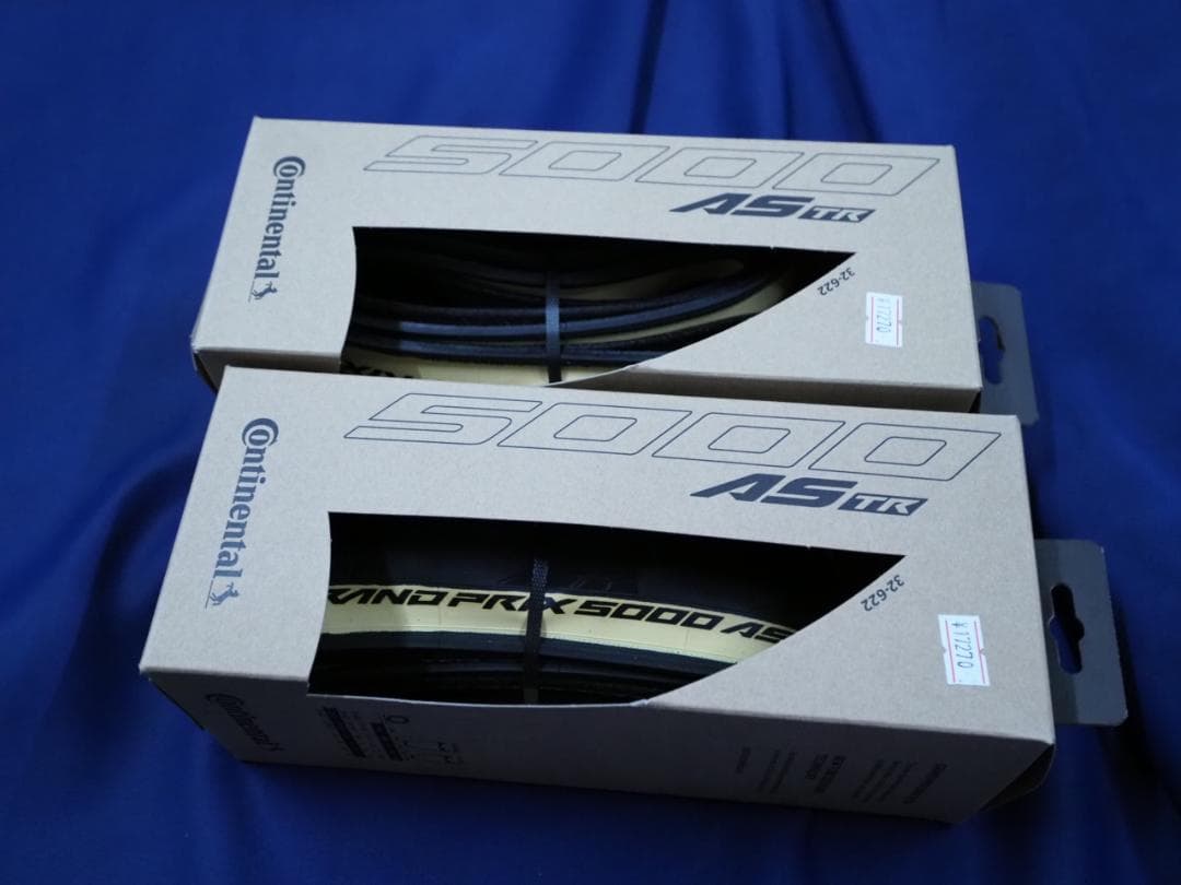 新品 2本セット コンチネンタル GP5000 AS TR チューブレスレディ