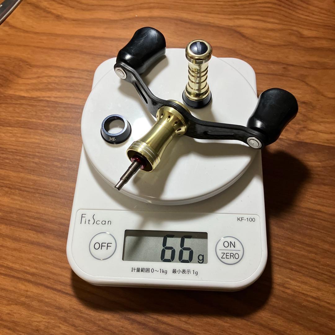 美品　シマノ用　ブリーデン×34 カスタムダブルハンドル　バランサー