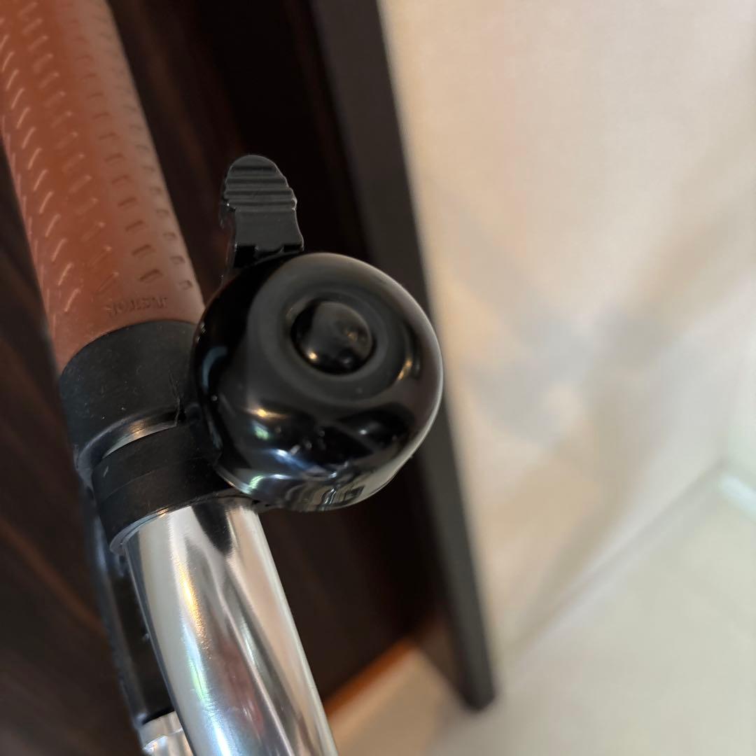 【さいたま市直接引取限定】CAPTAIN STAG 折りたたみ自転車 ベージュ