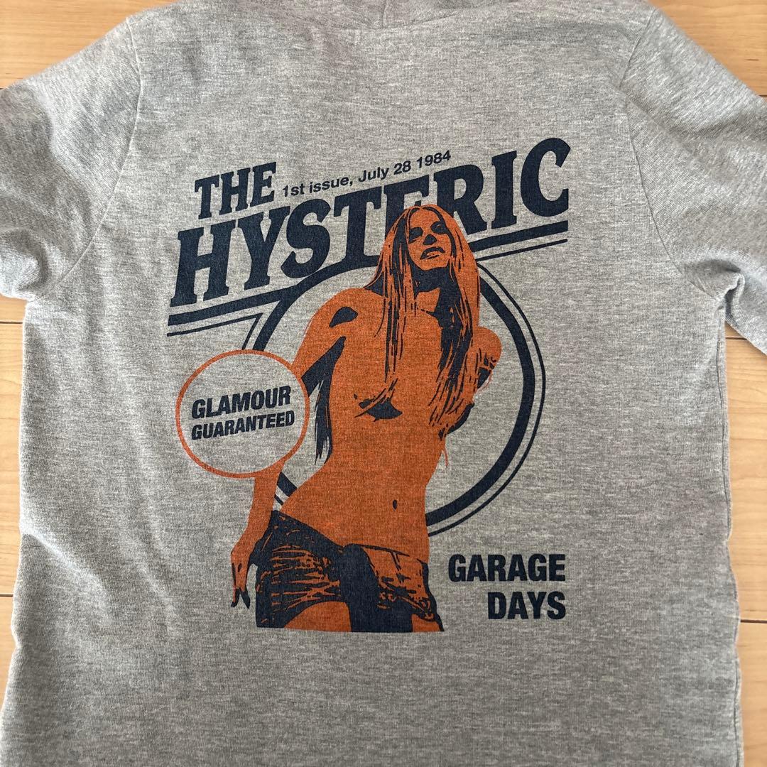 HYSTERIC GARAGE DAYS パーカー グレー美品