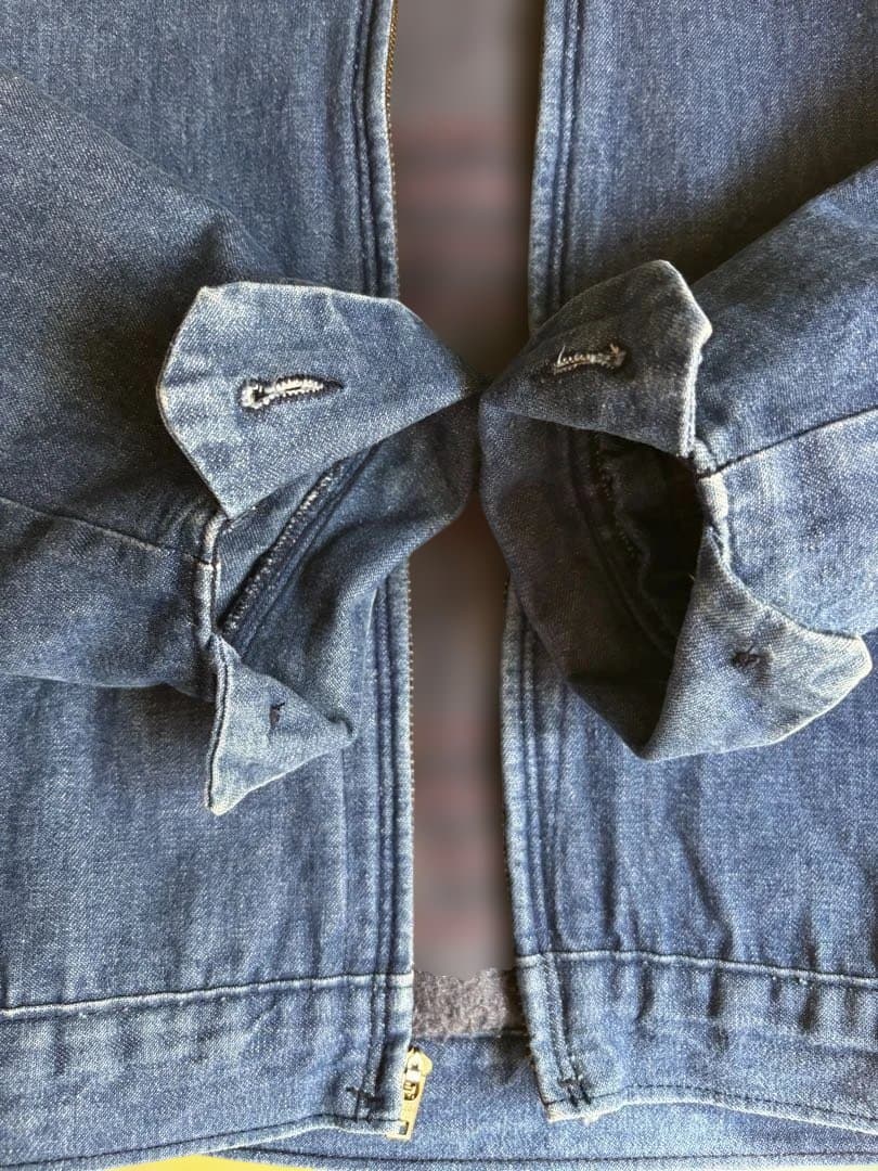 BIG Ben デニムジャケット　ブランケット　TALONジップ