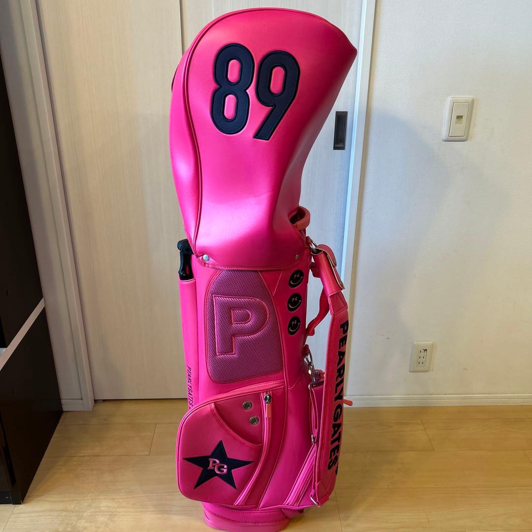 PEARLY GATES ゴルフバッグ 89 ピンク