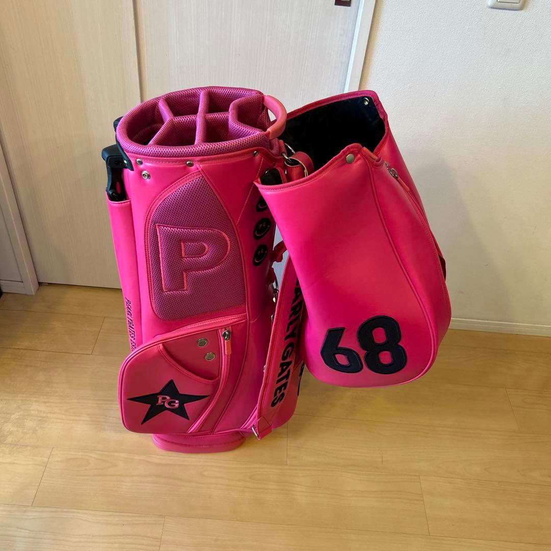 PEARLY GATES ゴルフバッグ 89 ピンク