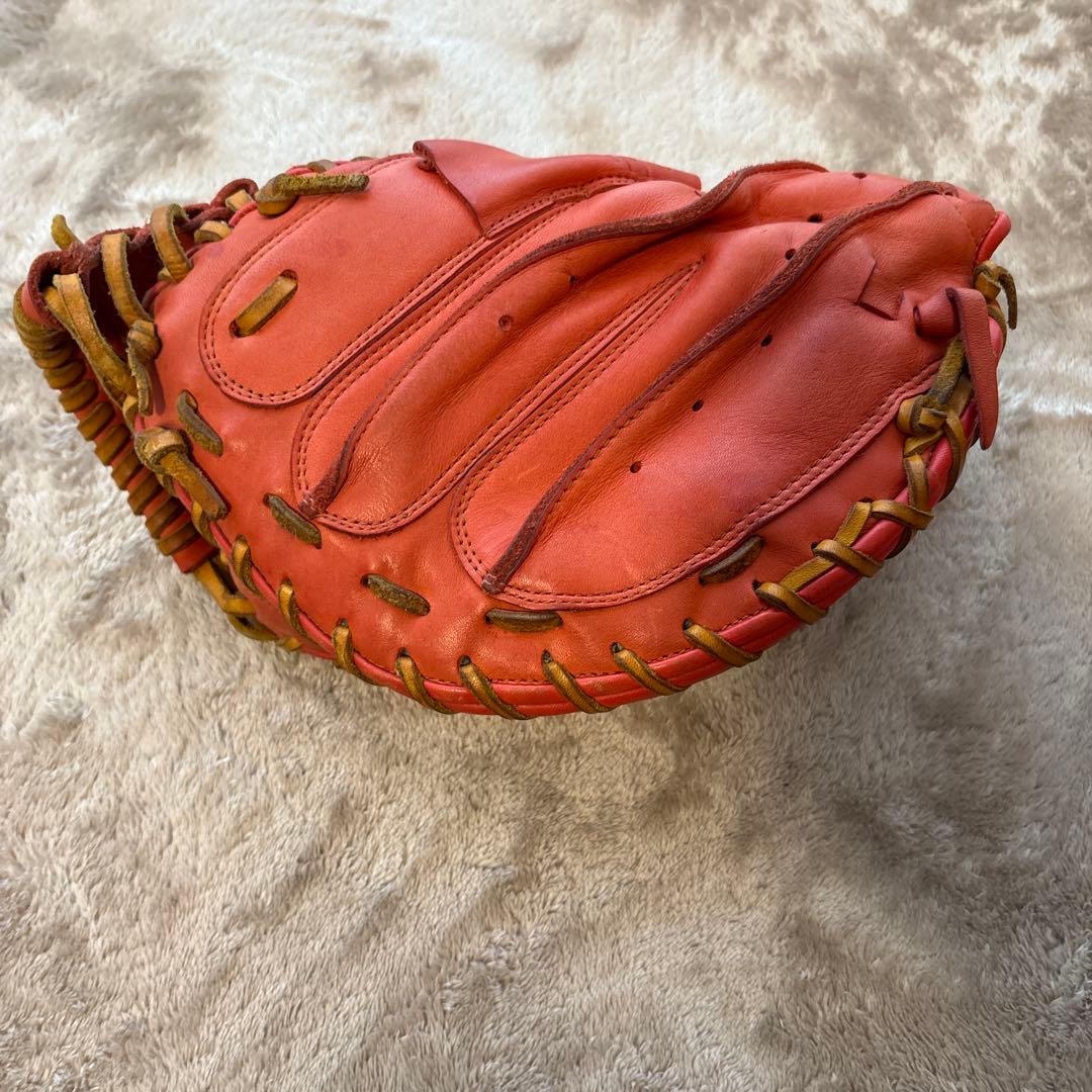 Rawlings 赤 軟式キャッチャーミット