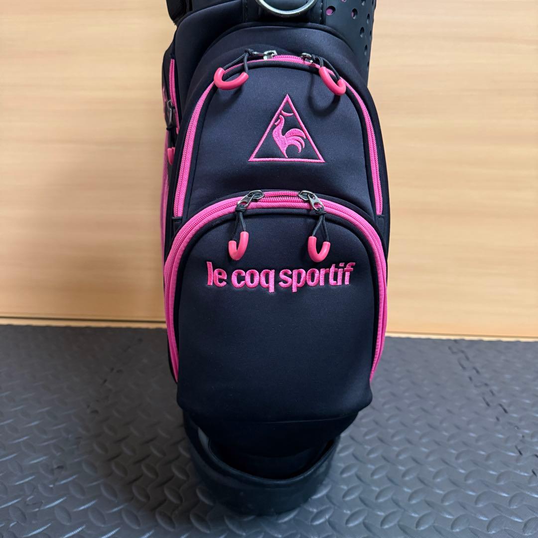 le coq sportif スタンド式 キャディバッグ 4分割 ルコック