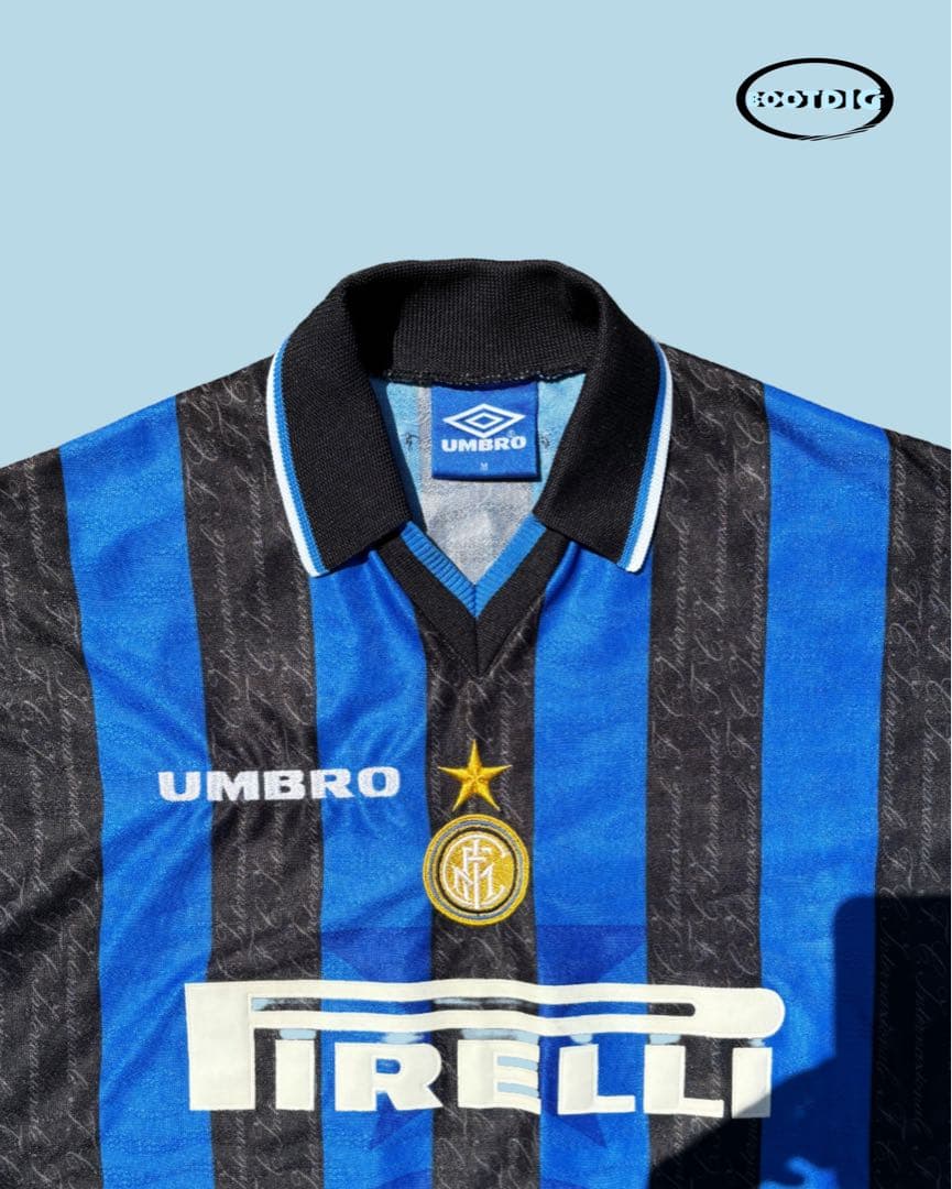 インテル・ミラノ ホームユニフォーム #10 ロナウド 90s アンブロ