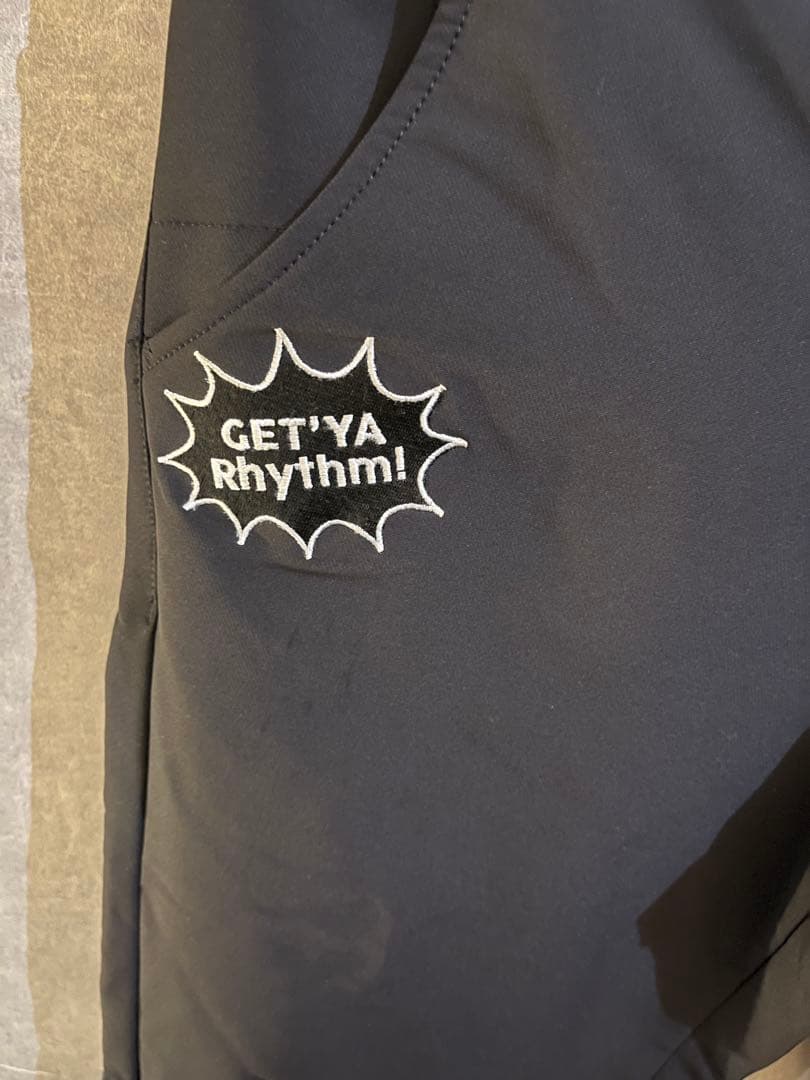 JACK BUNNY ブラック ゴルフパンツ