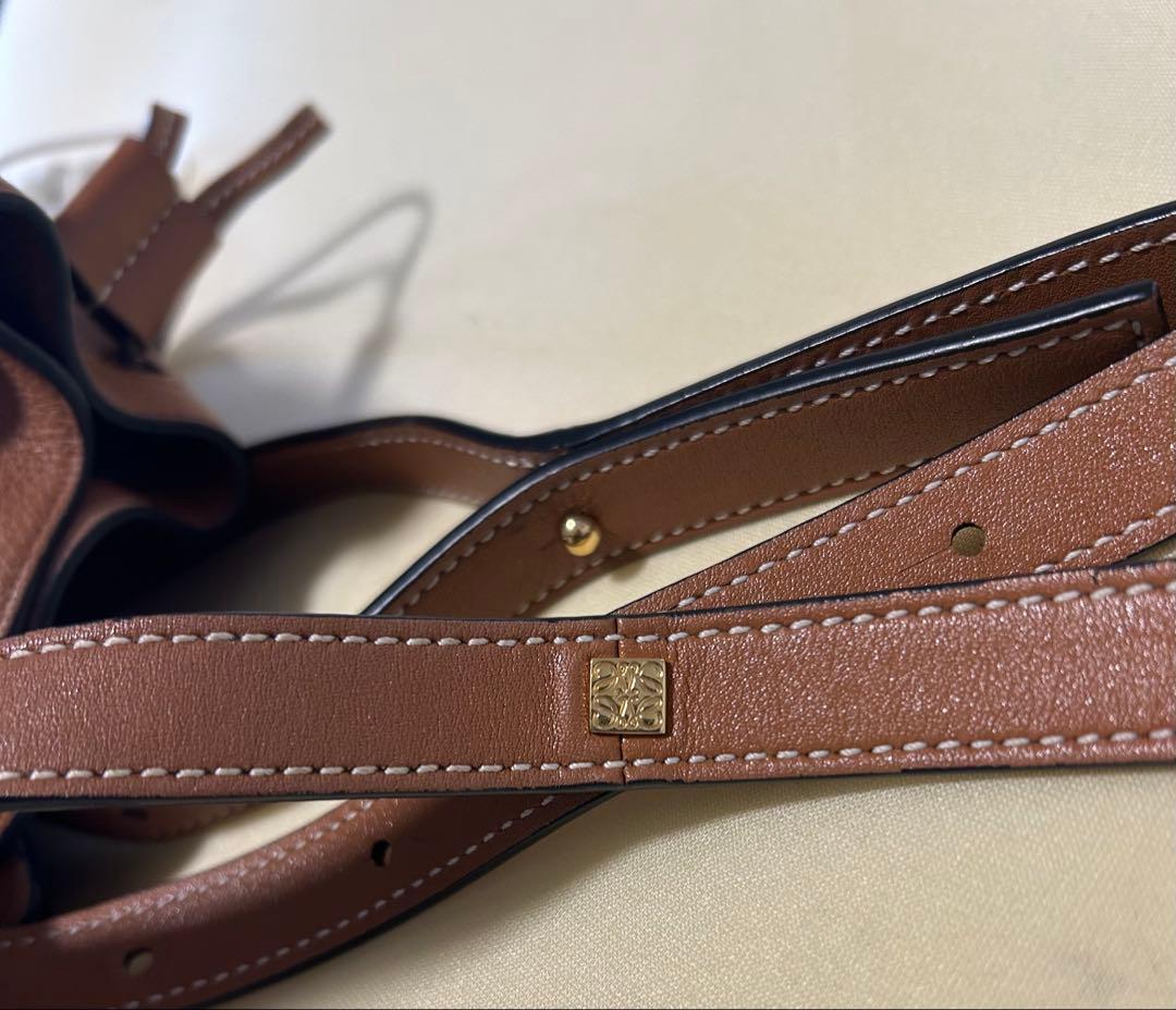 ロエベ ハンモック ミニ キャメル 美品　値下げ中　12月より11万円。