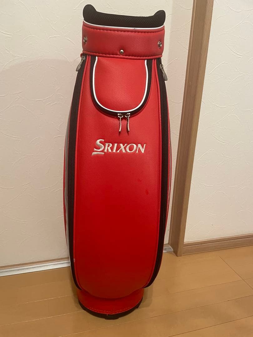 Srixon 赤 キャディバッグ