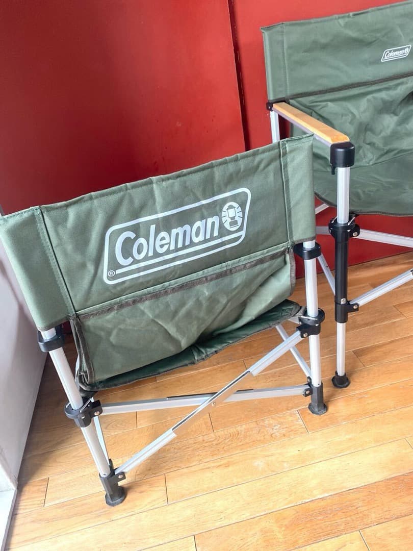 2脚セット Coleman(コールマン) チェア ツーウェイキャプテンチェア