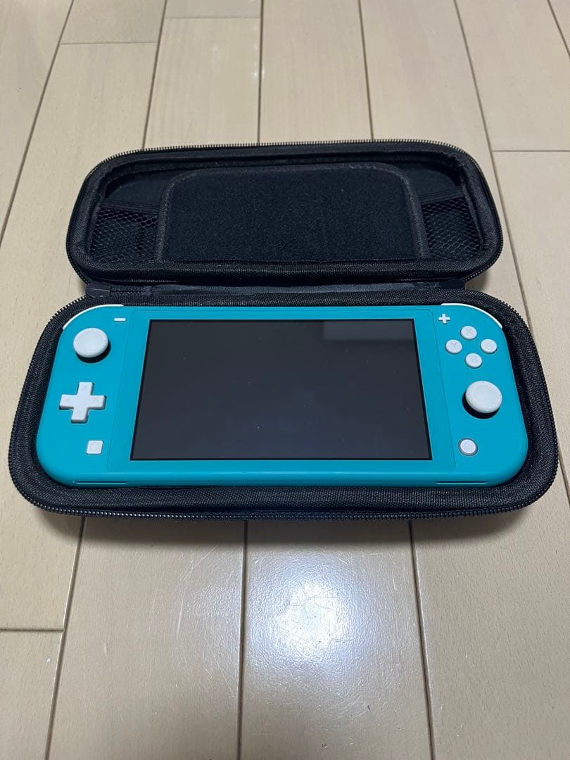 Nintendo Switch Lite ターコイズ(SDカード・ケース付)