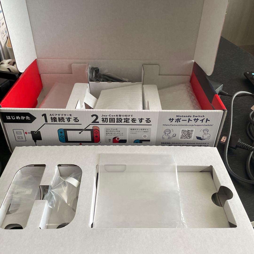 Nintendo Switch 本体 箱付き MicroSD 付き