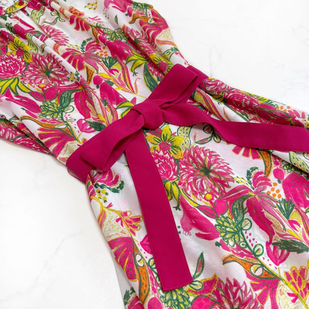 24SS ケイミー kay me ストレッチシフォン マーメイドワンピース M