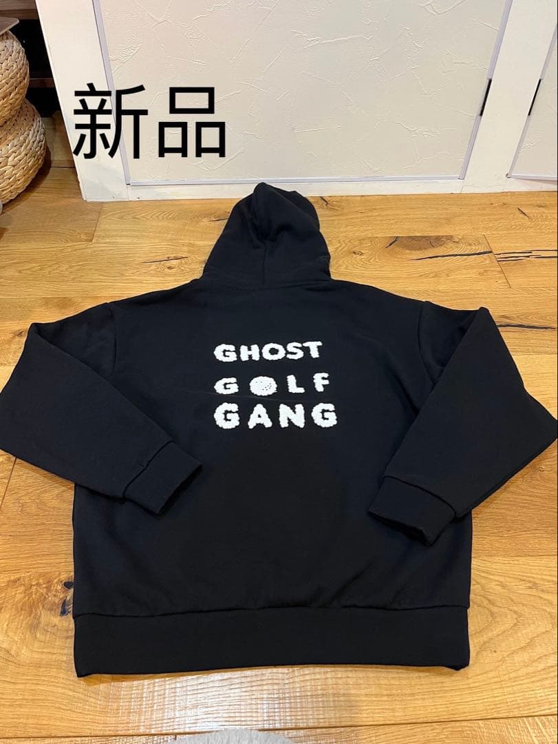 新品　GHOST GOLF GANG HOODIE (BLACK)