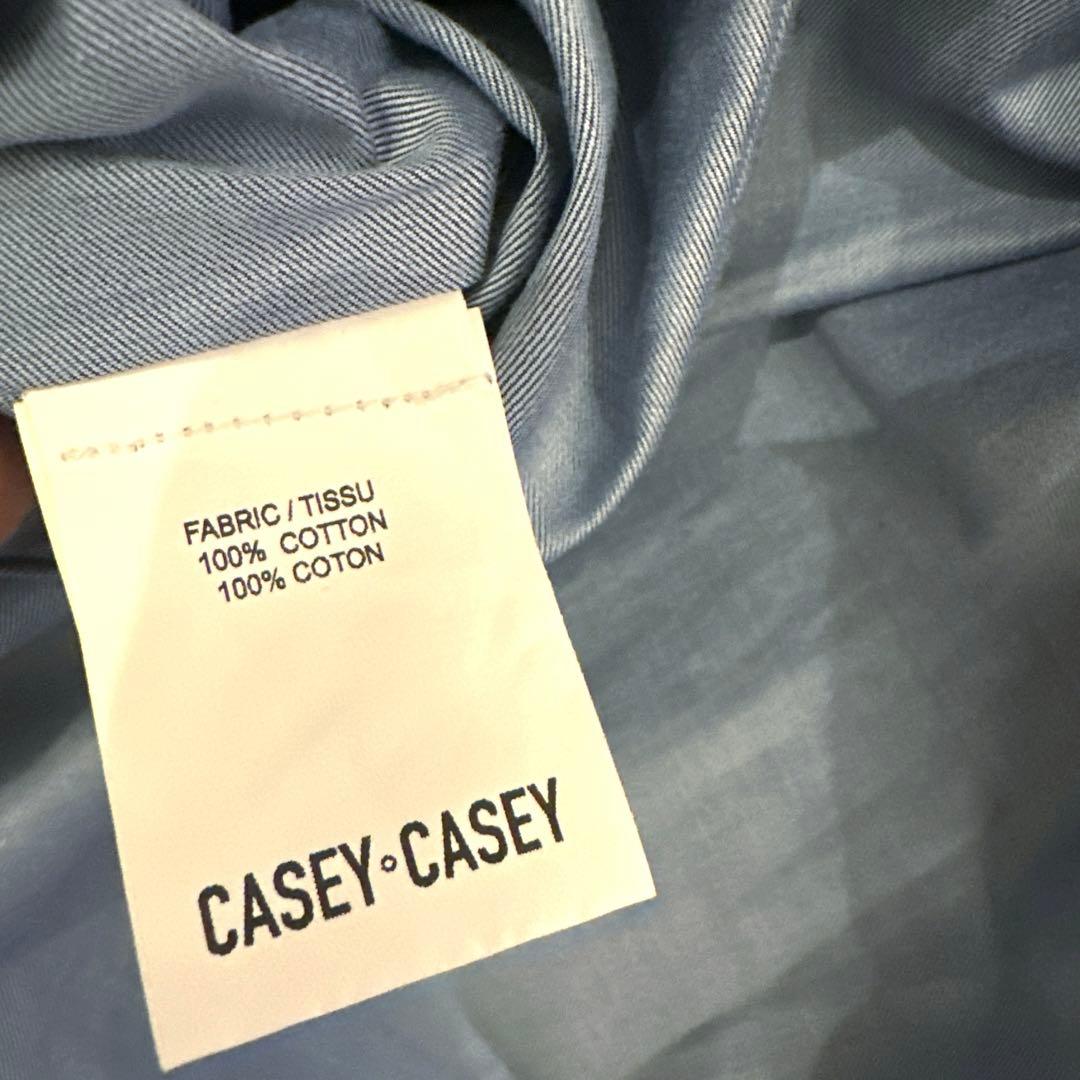 CASEY CASEY 青色 長袖ワンピース