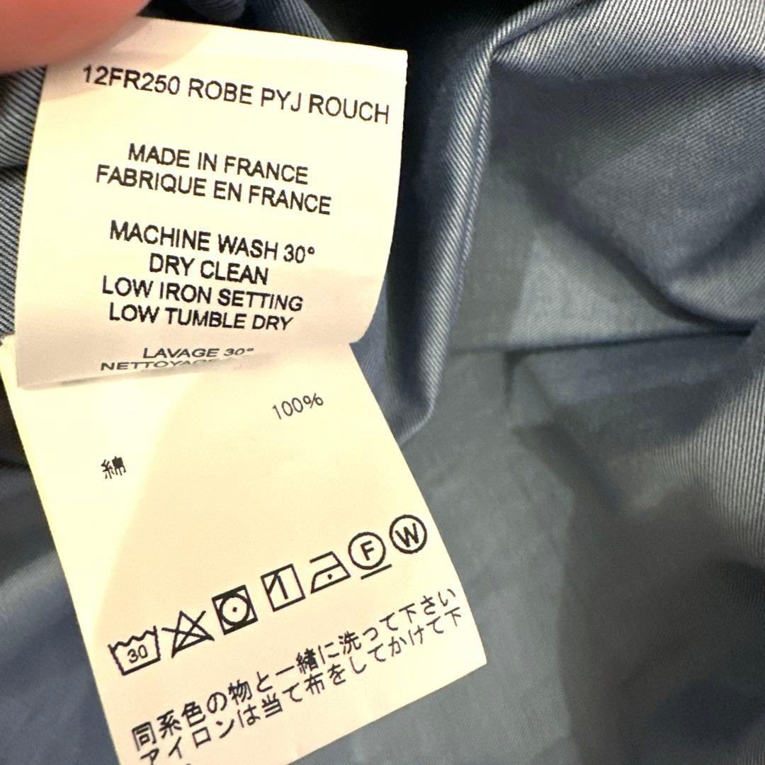 CASEY CASEY 青色 長袖ワンピース