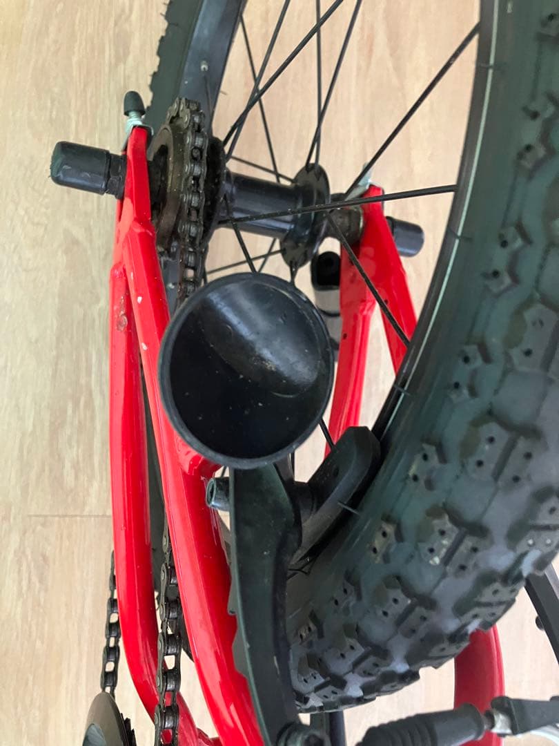 スタンド付き！　ヨツバサイクル　18インチ子ども自転車