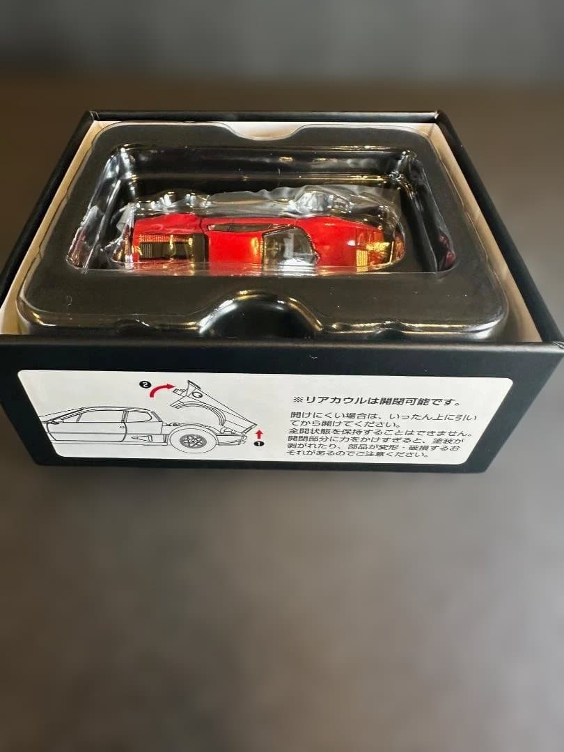 【未使用・TOMYTEC】フェラーリ 512 BB（赤/黒）