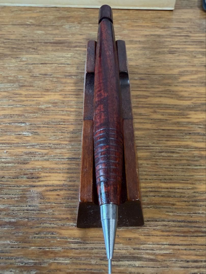 【Fonglai Woodworks】極上杢　アフリカ血檀　全縮み杢　シャーペン