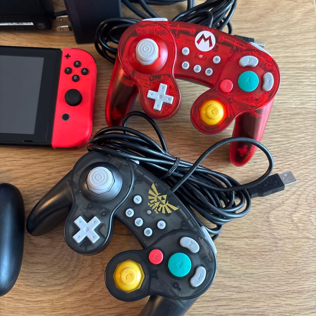 NintendoSwitch本体コントローラーセットマリカー付き