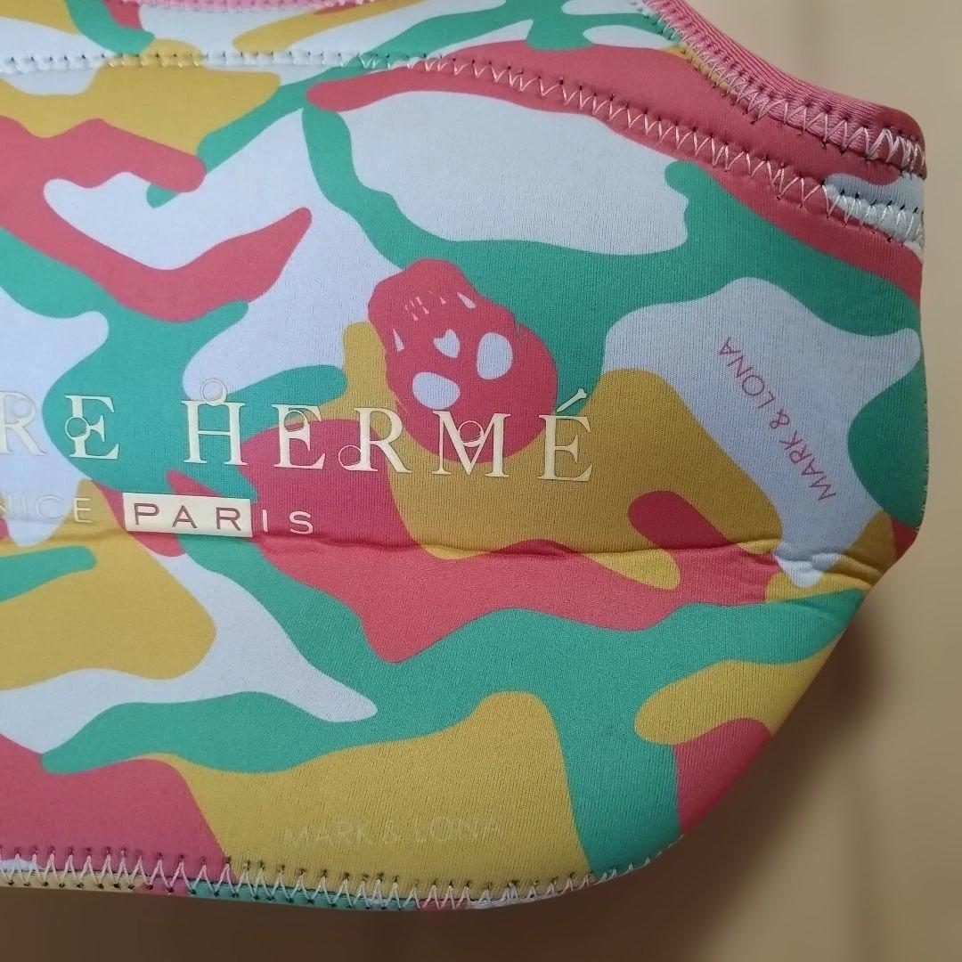 【MARK&LONA✕PIERRE HERME】カモフラージュ ミニトートバッグ