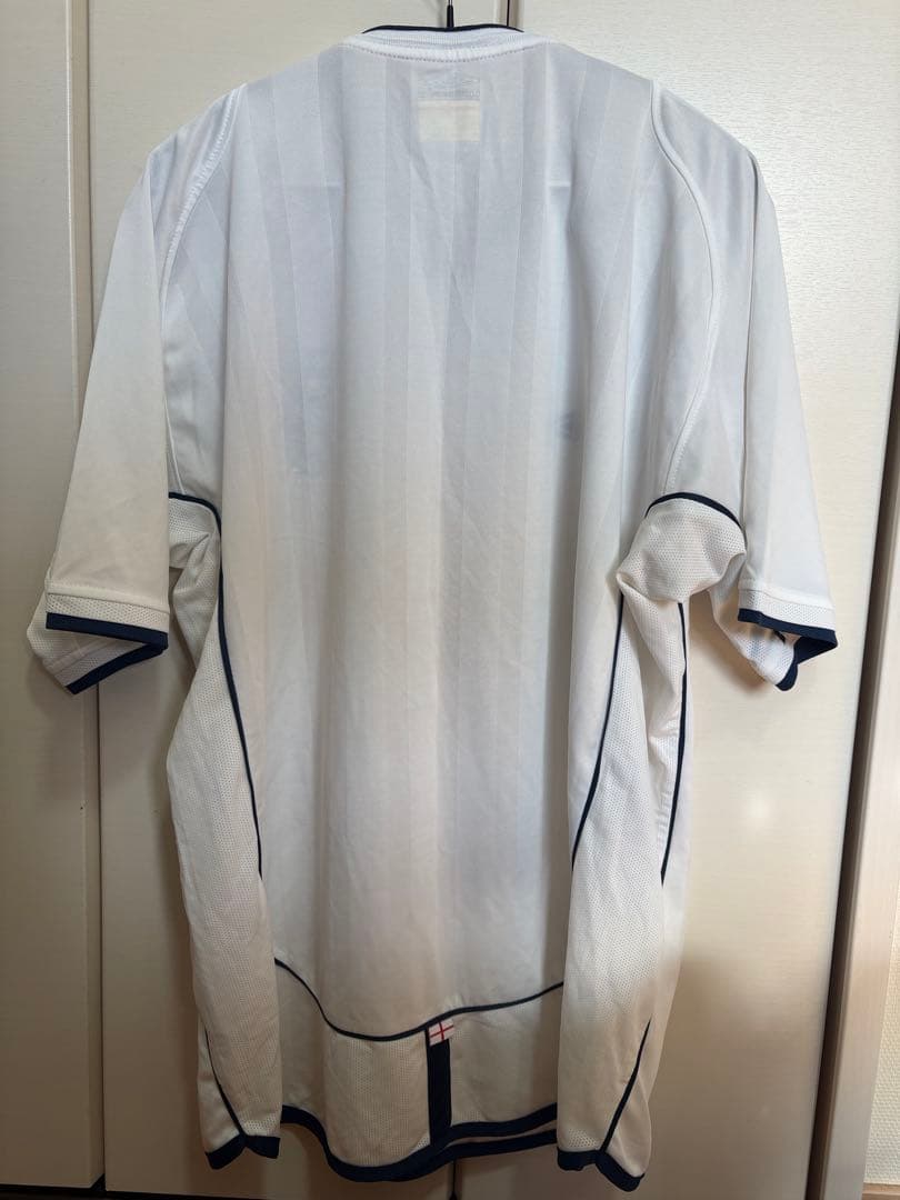 Umbro England シャツ 2002年ブラジル戦　マッチデイ刺繍入り