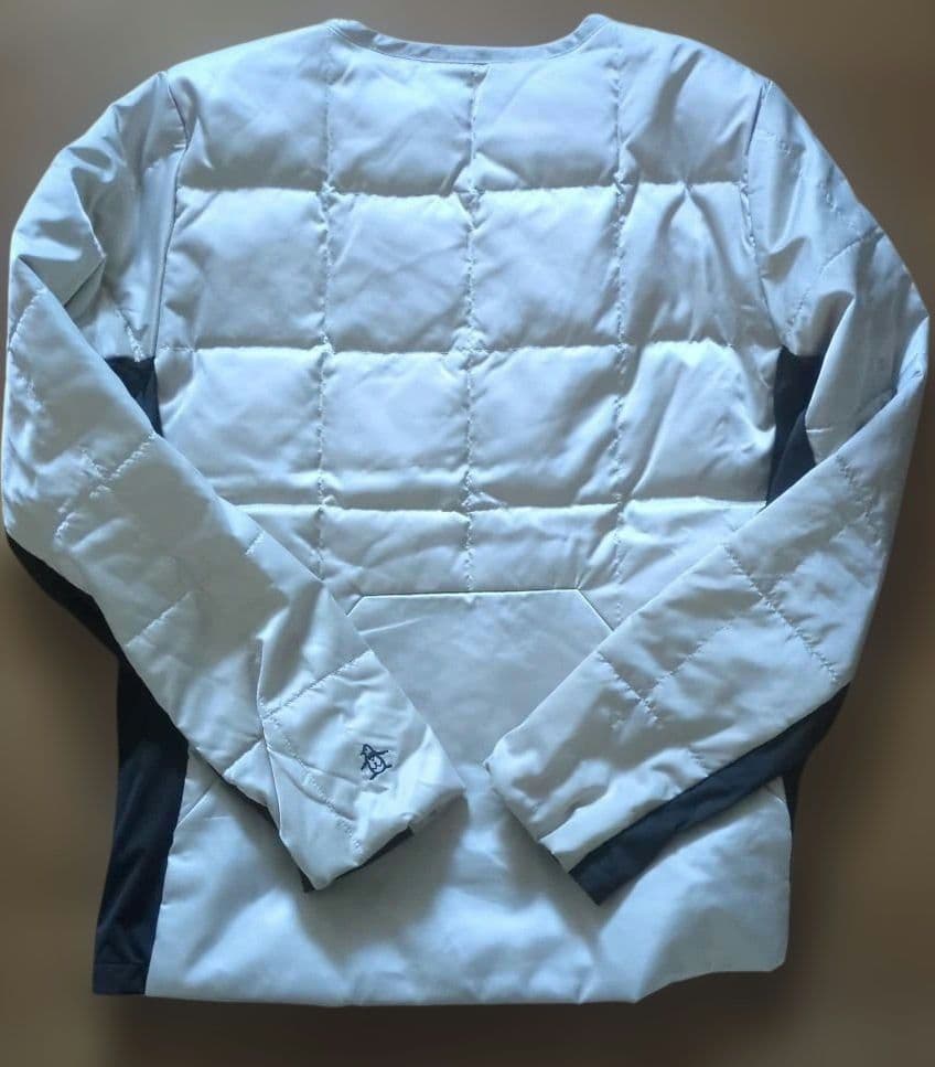 マンシングウエア ノーカラーダウンジャケット