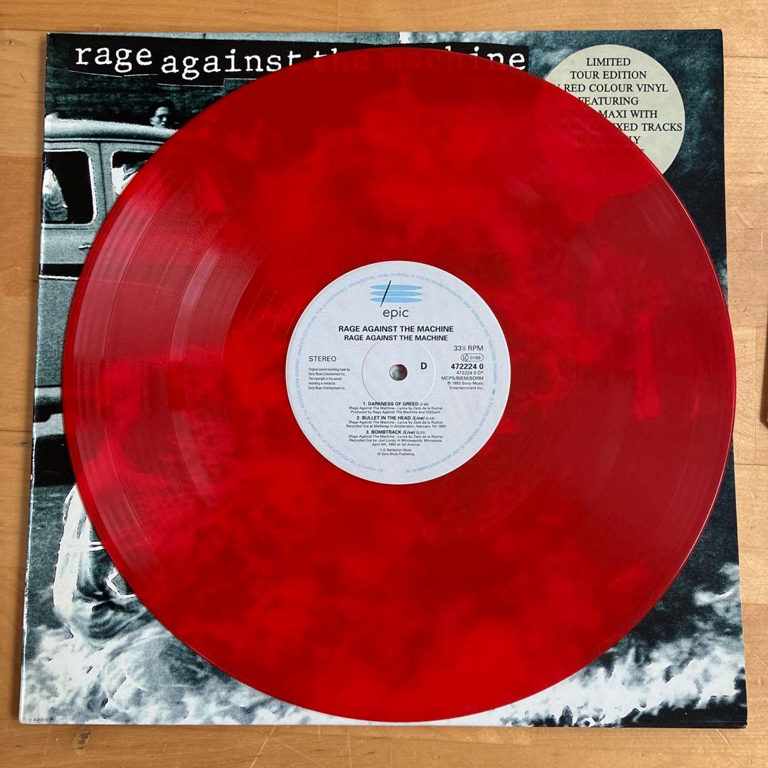 93年限定盤LP Rage Against The Machine