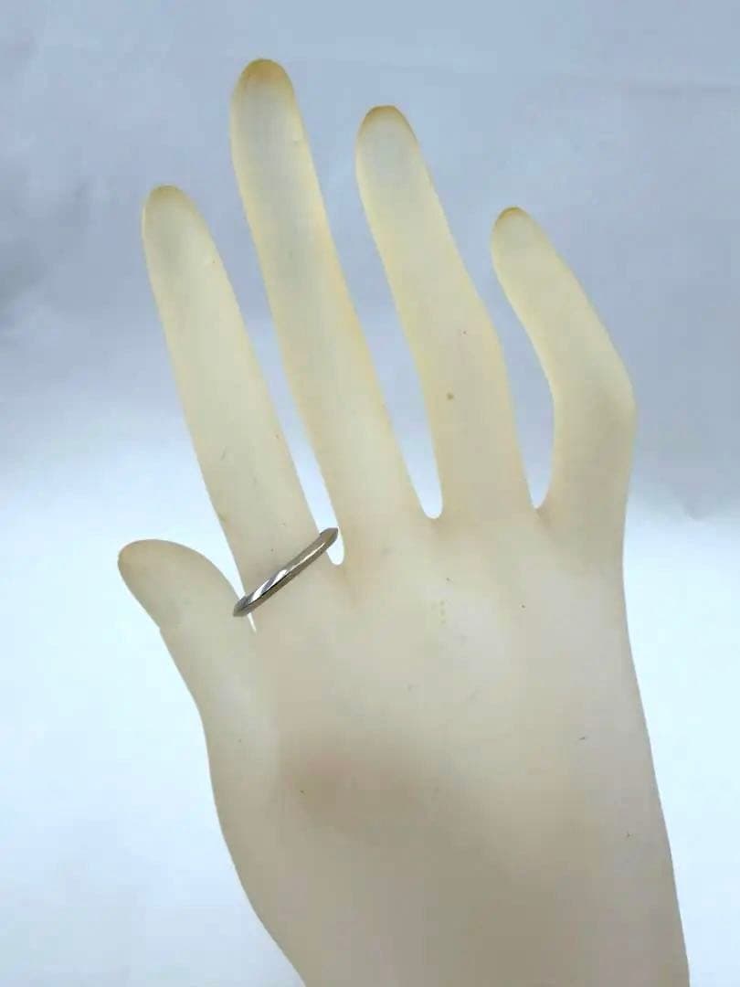 ティファニー ナイフエッジ ウェディング リング 12号 Pt950