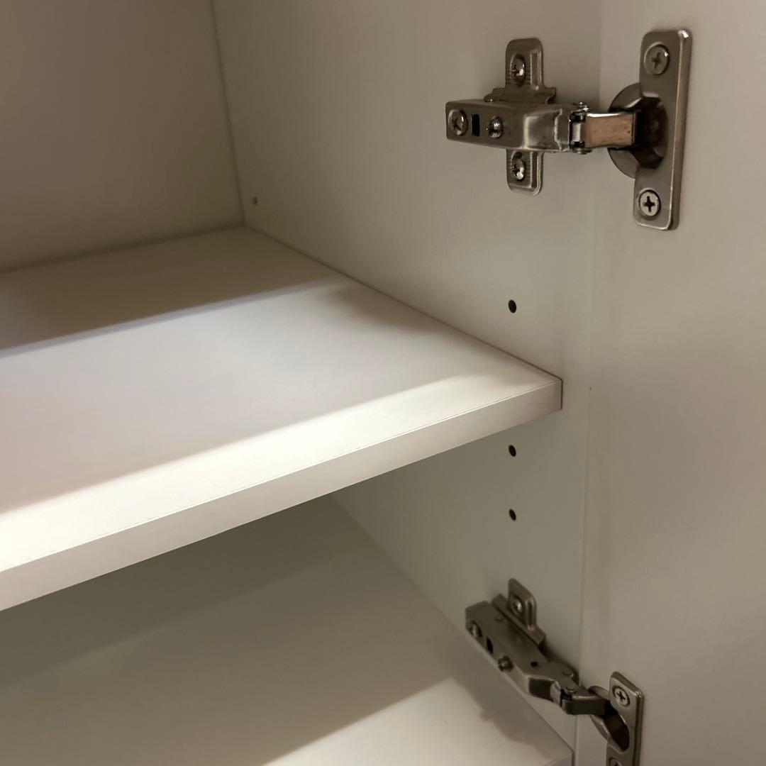 ★たのメル便無料★ニトリ レンジ台 フォルムN RE9060 WH