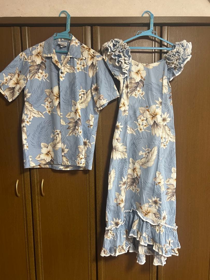 パシフィックレジェンド アロハ　ムームーのセット　ハイビスカスリゾート婚